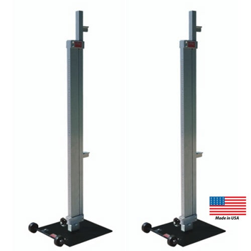 Deluxe Aluminum High Jump Standard With Steel Base