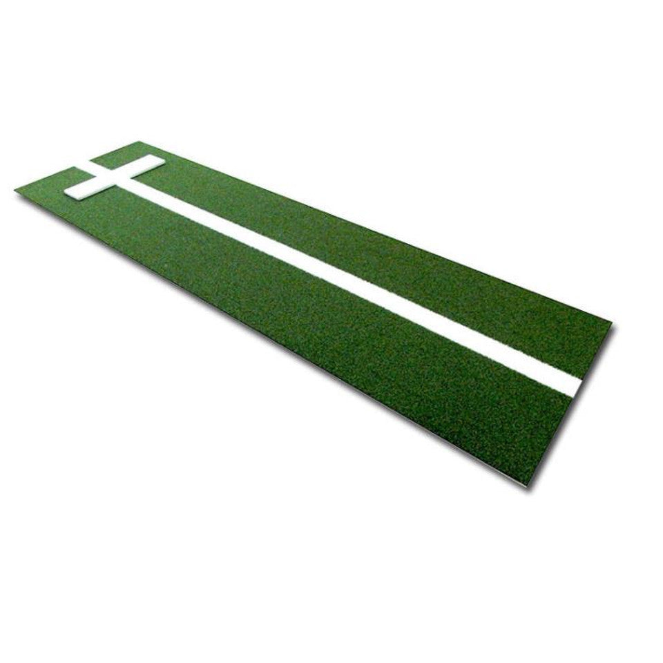 Cimarron 3x10 Softball Pitchers Mat with Power Line – Green