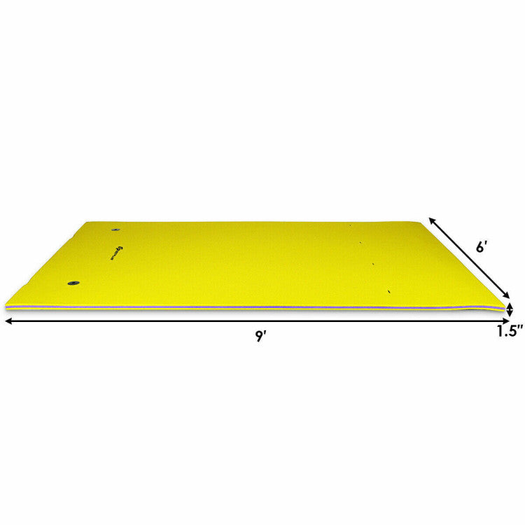 9 x 6 feet 3 Layer Foam Water Pad