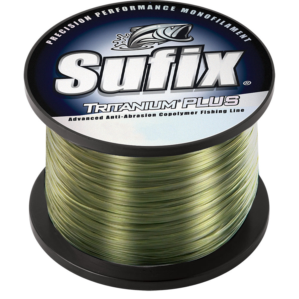 Sufix Tritanum Plus - 12lb - Dark Green - 1200 yds [696-112G]