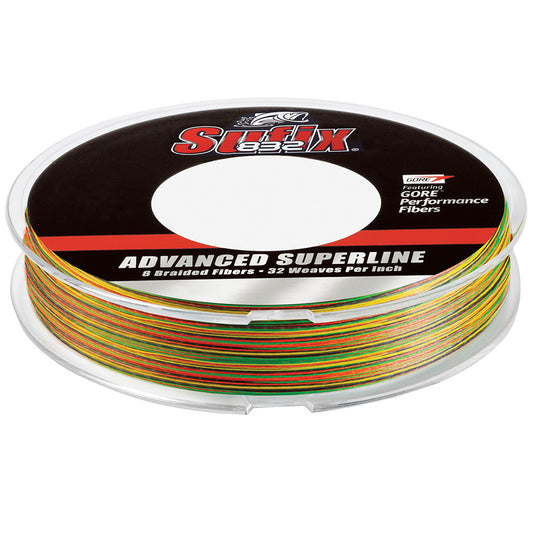 Sufix 832 Braid - 8lb - Fire Tiger - 300 yds [660-108FT]