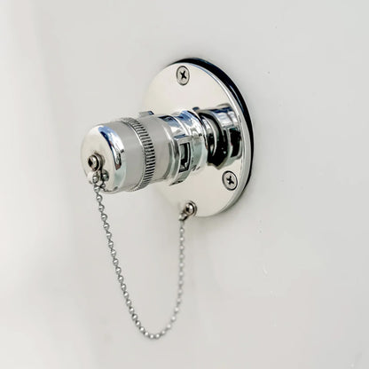 Flushmaster Quick Connect Water Fitting 1/2" Barb [SM-QCWFSS12]