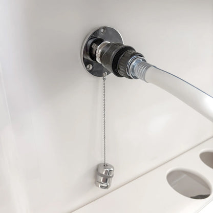 Flushmaster Quick Connect Water Fitting 1/2" Barb [SM-QCWFSS12]