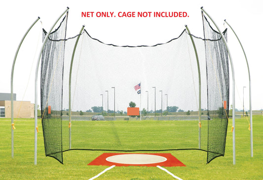 Weather Treated Replacement Discus Cage Net – 14′ Net