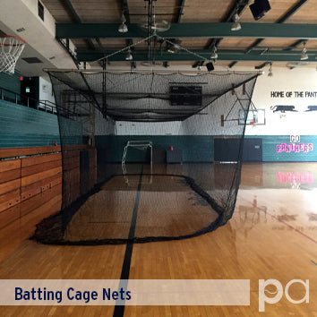 Batting Cage: 55' L x 12' x 12' Nylon