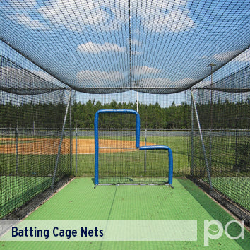 Batting Cage: 55' L x 12' x 12' Nylon