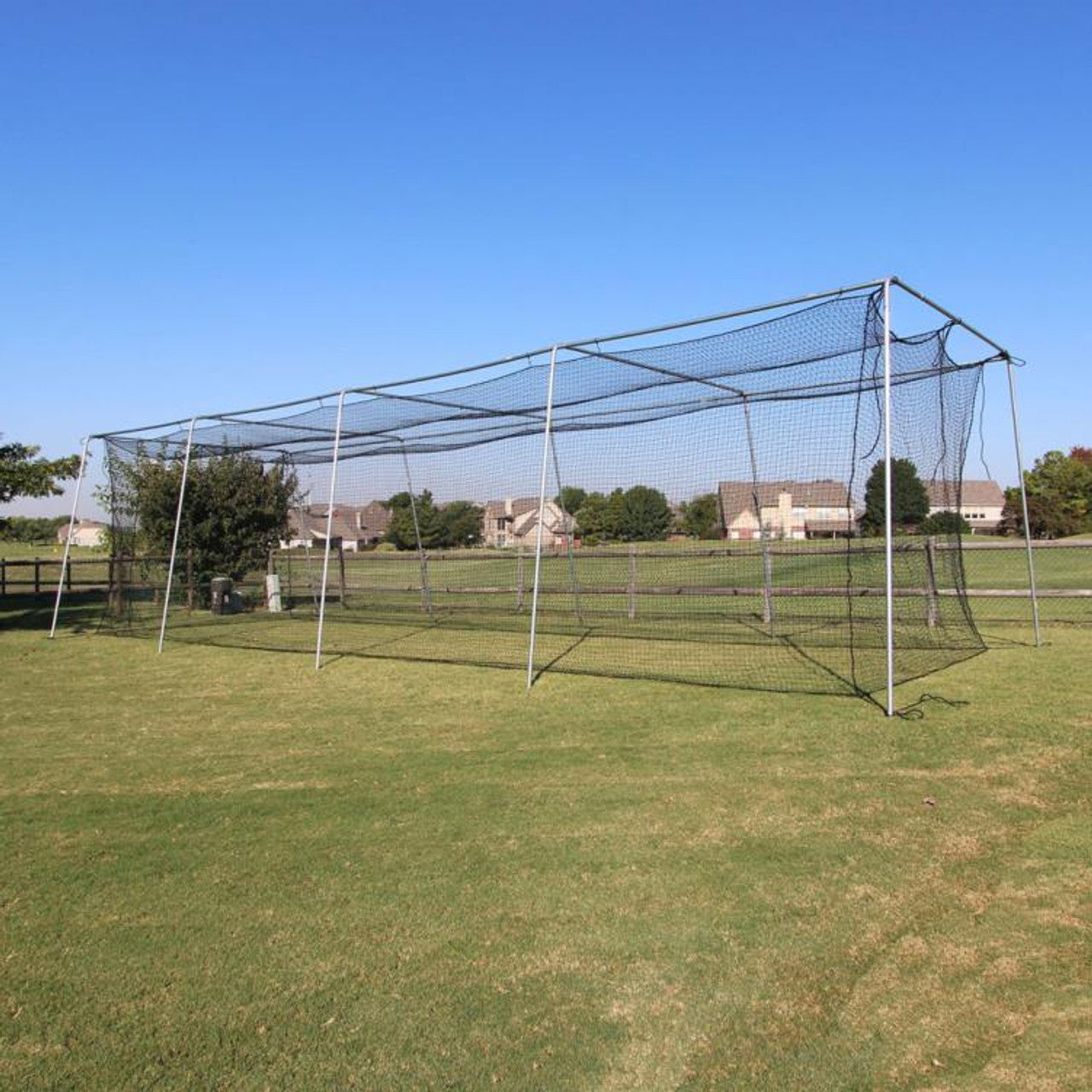 Cimarron 30x12x10 #24 Batting Cage & Complete Snap-Pin Frame ** 10' Snap-Pin Poles Delivered **