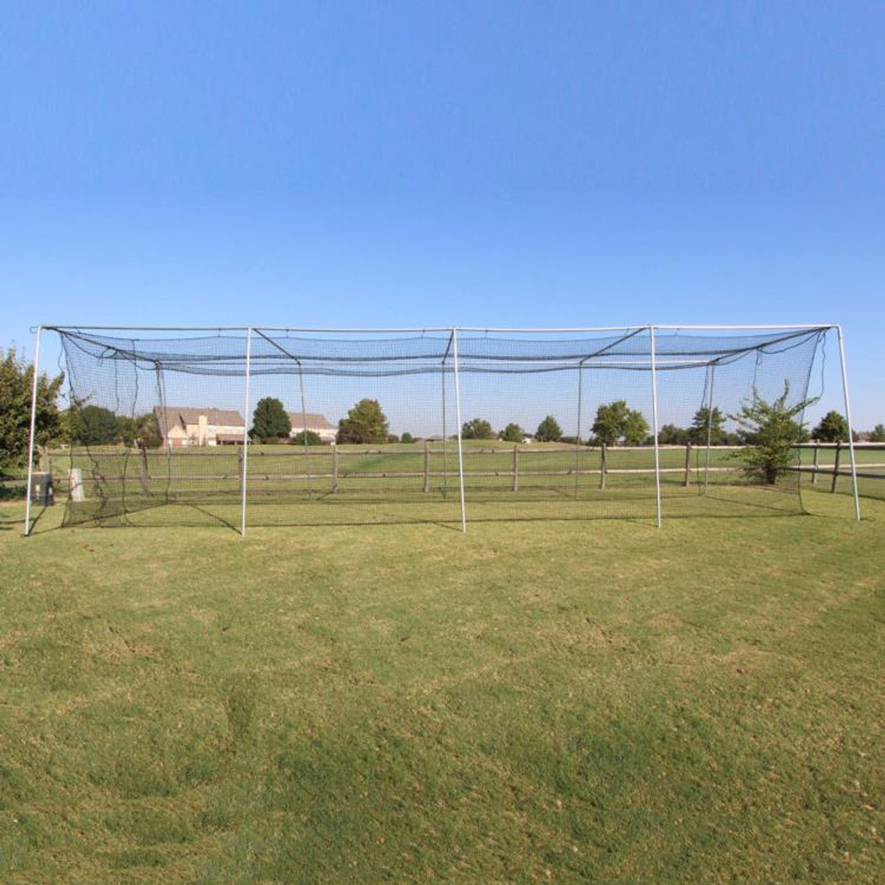 Cimarron 30x12x10 #24 Batting Cage & Complete Snap-Pin Frame ** 10' Snap-Pin Poles Delivered **