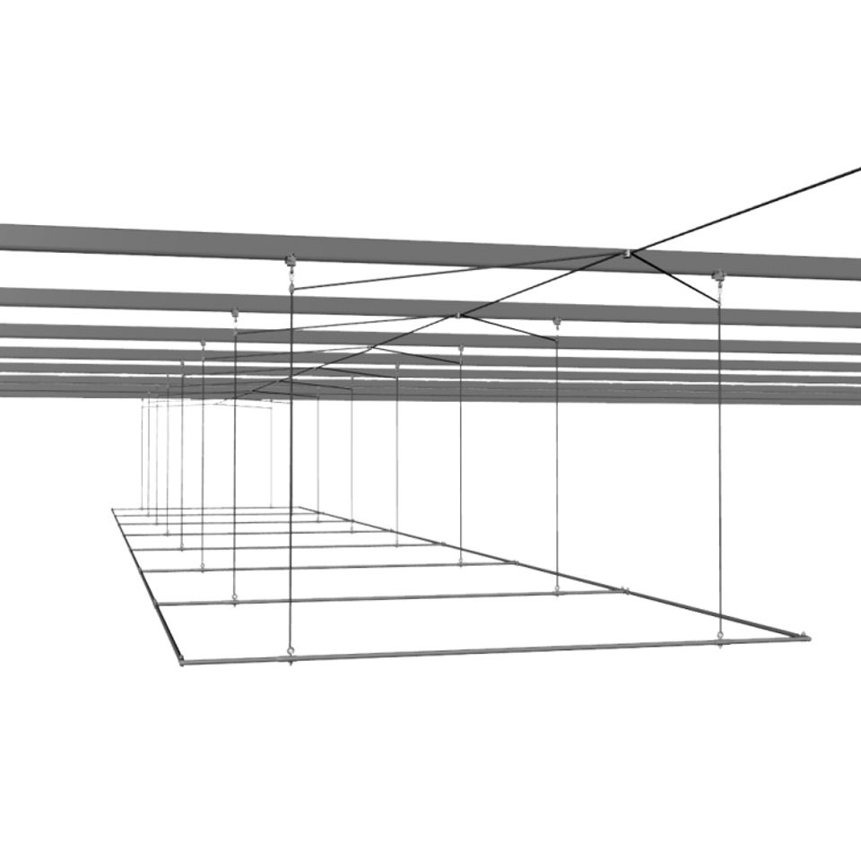 Cimarron 55x14 Suspended Frame