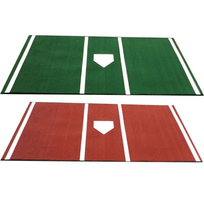 70x14x12 Commercial 2" Stand Alone Frame, 70x14x12 Commercial #45 Batting Cage Net, 7x4 #84 L-Net & Commercial Frame, 5x7 Vinyl Backstop w Batter's Image & Pro 6x12 Homeplate Mat