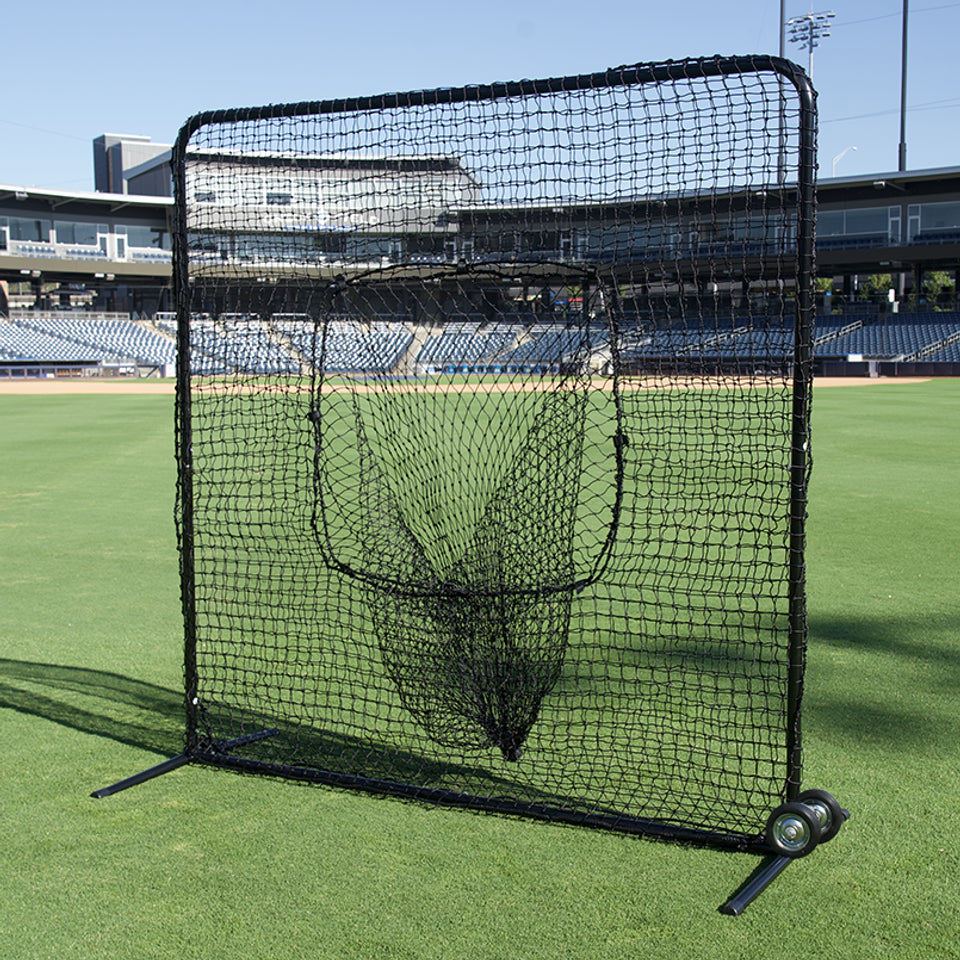 Cimarron 7x7 #42 Sock Net and Commercial Frame with Wheels and Padding