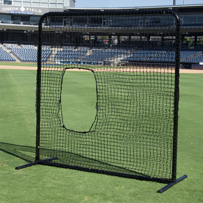 Cimarron 7x7 #42 Softball Net and Commercial Frame with Padding