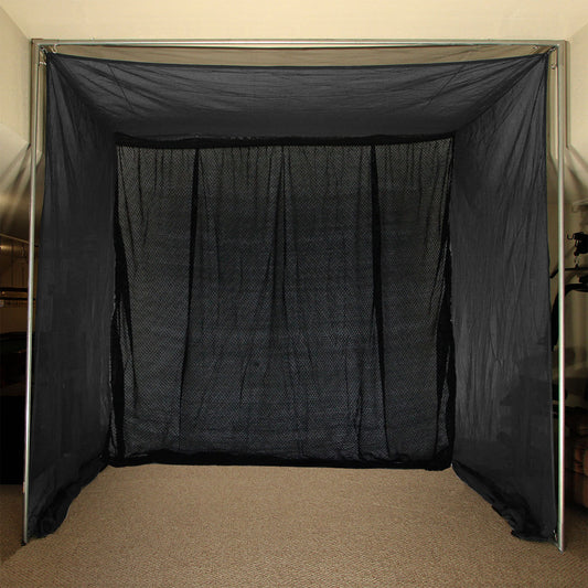 Cimarron 5x10x10 Clubhouse Golf Net and Complete Frame ** Delivery of 10' Poles Included