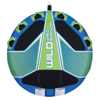 Full Throttle Wild Wake Shocker Towable Tube - 3 Rider - Blue [302400-500-003-21]