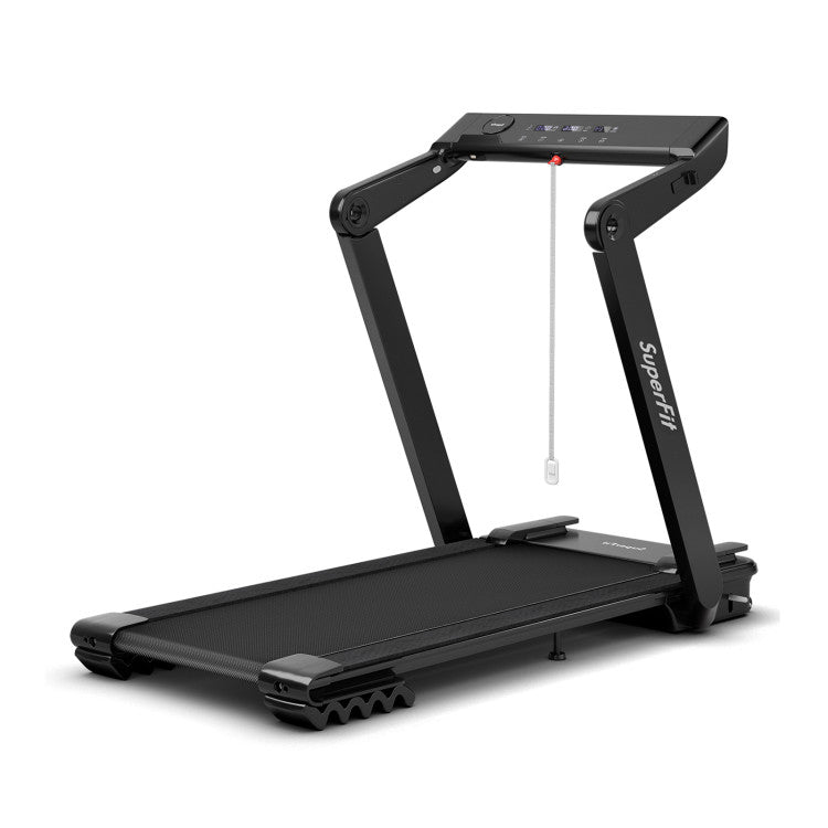 4.0 HP Foldable Electric Treadmill with LED Touch Screen and APP Connection