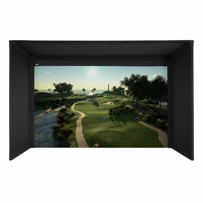 Pro Golf Simulator Enclosure Kit with Impact Screen