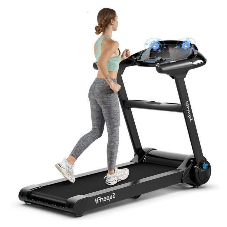 2.25HP Folding Treadmill with Bluetooth Speaker