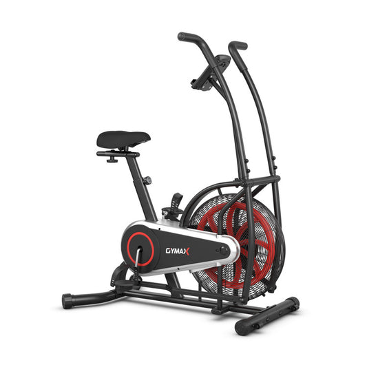 Upright Air Bike with Unlimited Resistance